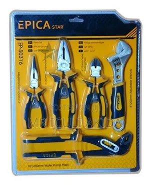 Epica Star Set of 5 Adjustable Wrenches and Pliers