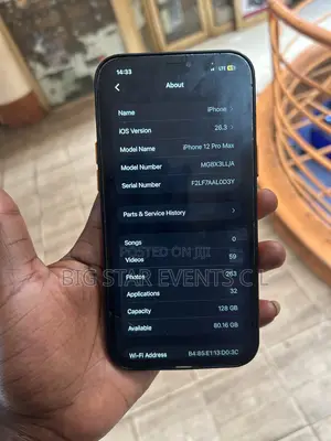 Apple iPhone 12 Pro Max 128 GB Black