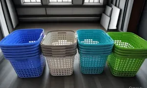 All Colors Plastic Shopping Baskets Plastic Shopping Baskets