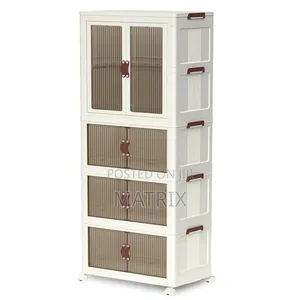 Cloth Storage Cabinet – Foldable Wardrobe Closet Organizer