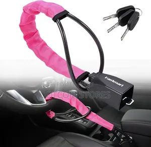 Anti-theft Steering Wheel And Seat Belt Lock