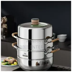 Food Steamer(3 Tier) With Digital Timer 28cm