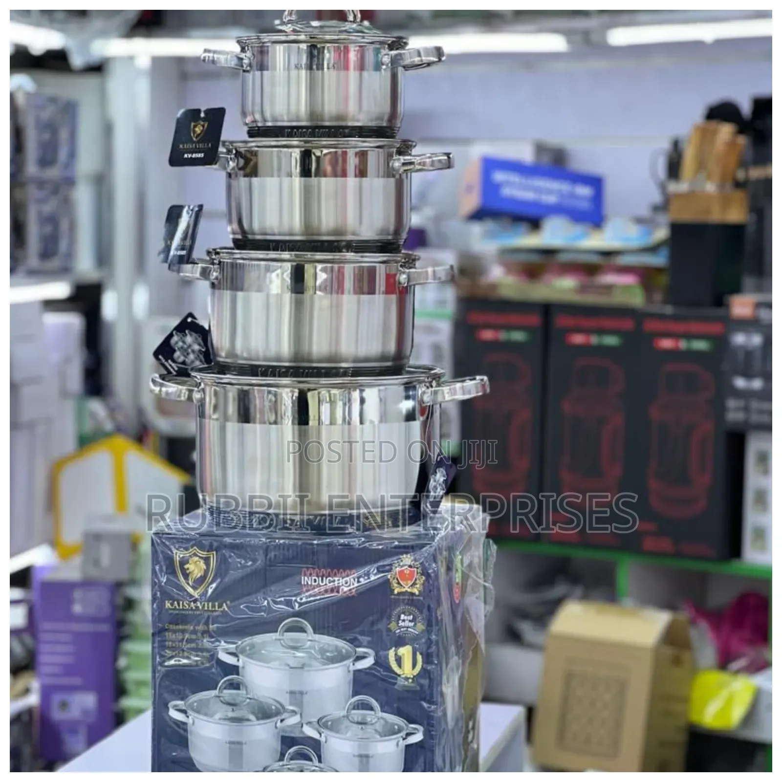 Cooking Pot 4pc ~ Kaisa Villa