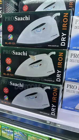Saachi Dry Iron, Specifically Model Nl-Ir-131.
