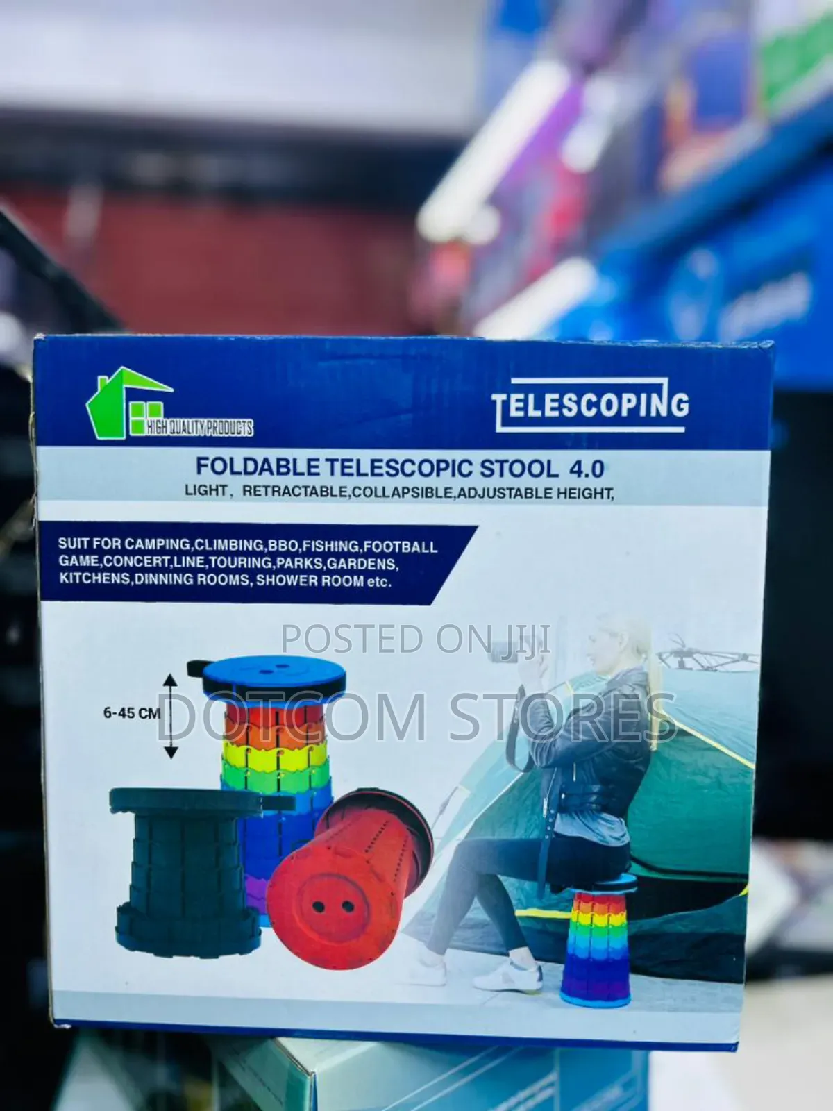 Telescoping Foldable Telescopic Stool 4.0
