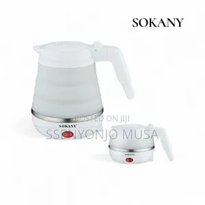 Sokany Folding Travel Electric Kettle | Portable 0.7l Silicone.