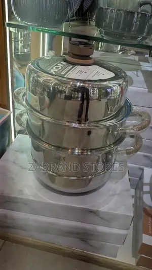 Stainless Steel 3 Tier Food Steamer 32cm