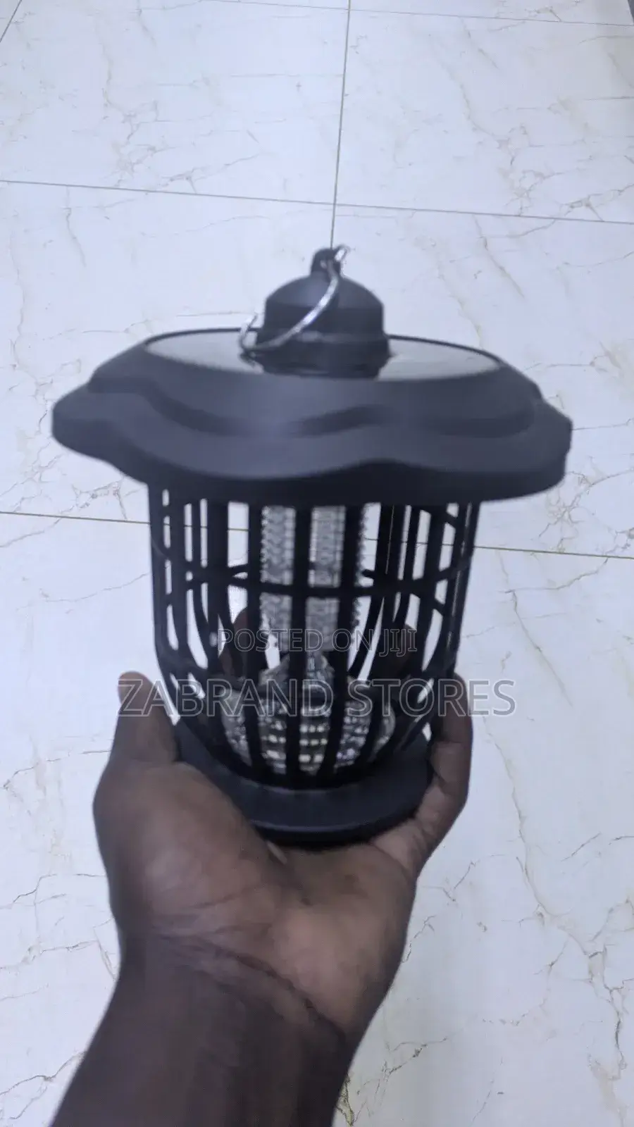 In-1 Solar-powered Mosquito Zapper And Lantern.