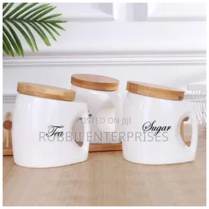 Ceramic Canisters 3pc