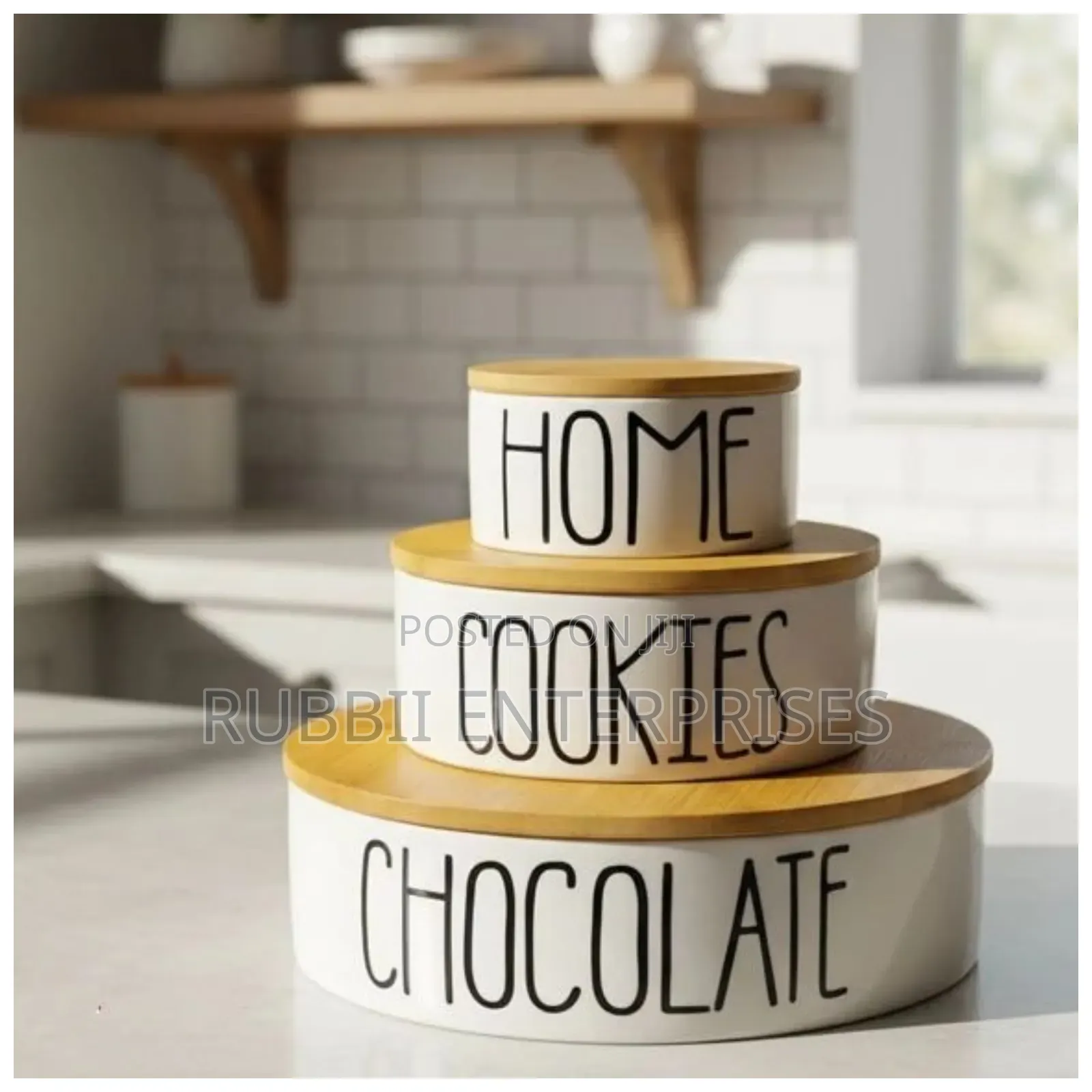 Ceramic Storage Containers 3pc