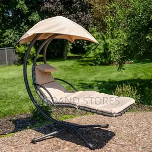 Outdoor Hanging Chaise Lounge Chair
