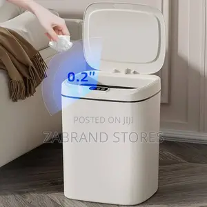 Motion Sensor Smart Trash Can