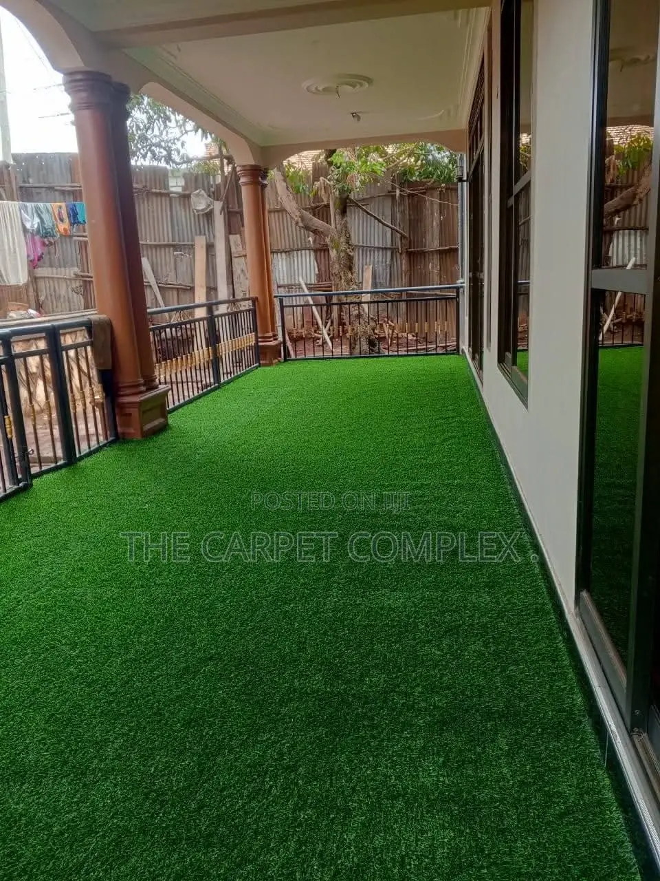 Balcony Grass Carpets Out Beauty Per Squaremeter