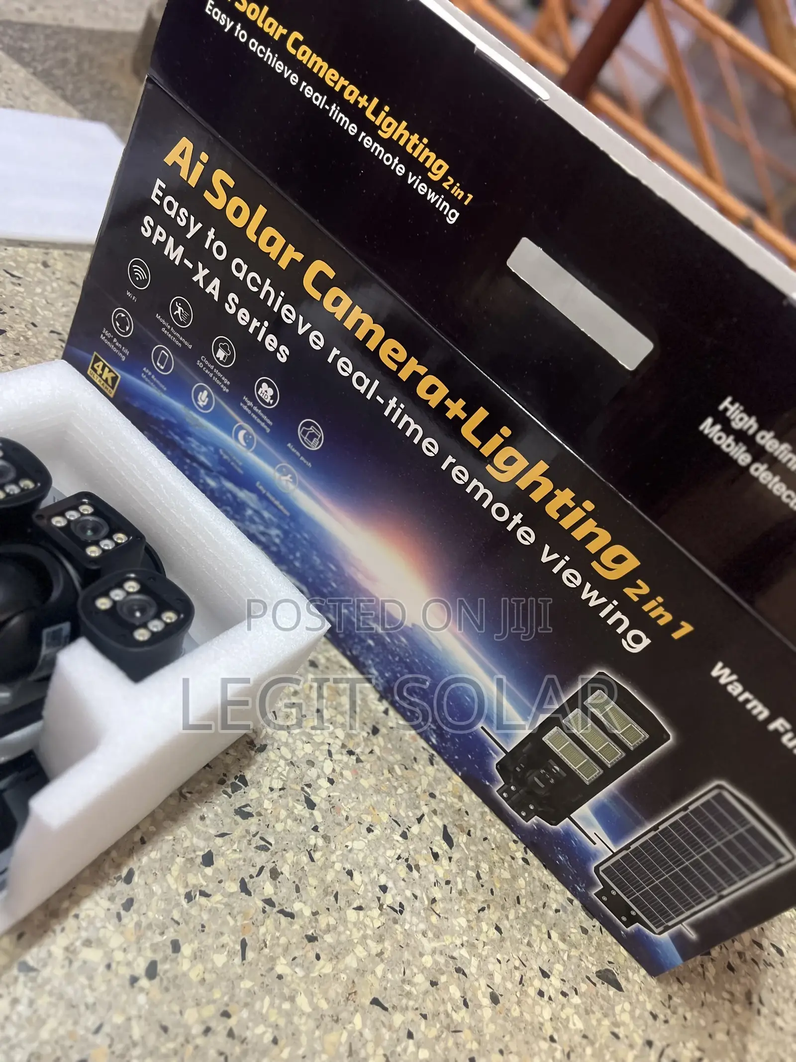 Ai Solar Camera + Lighting System (Spm-xa Series)