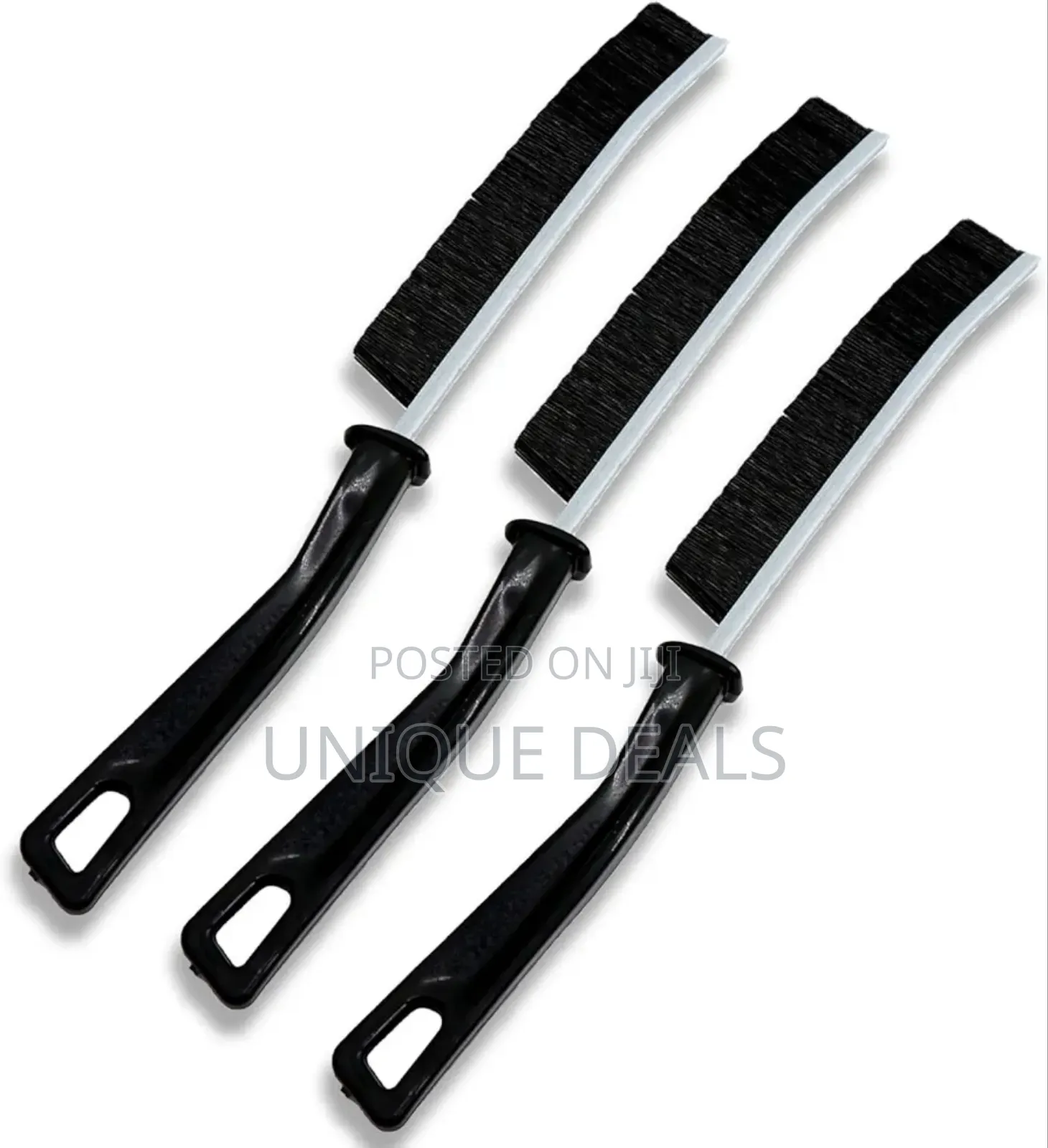 Crevice Cleaning Brush Set - Hard-Bristled Tool for Dead Corners