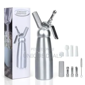 Professional Aluminum Whipped Cream Dispenser Cream Maker 500ml