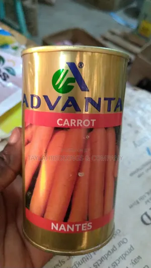 Original Seeds Pack Carrot Early Nantes, 50g Tin Seeds Pack