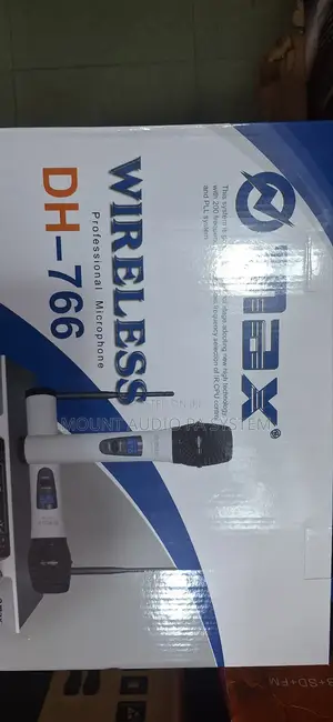 Max Dh-766 Wireless Microphone