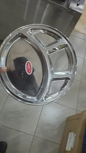 Partion Steel Plate Round 6 Pieces