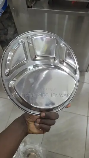 Partion Steel Plate Round 6 Pieces