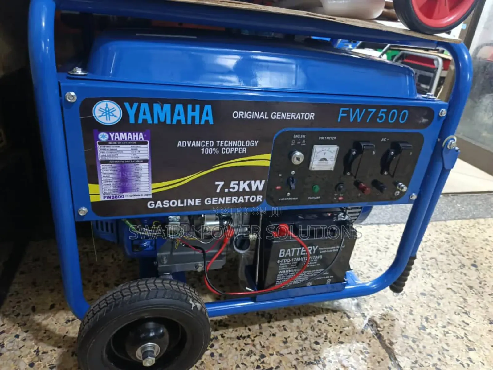 Yamaha 7.5kva