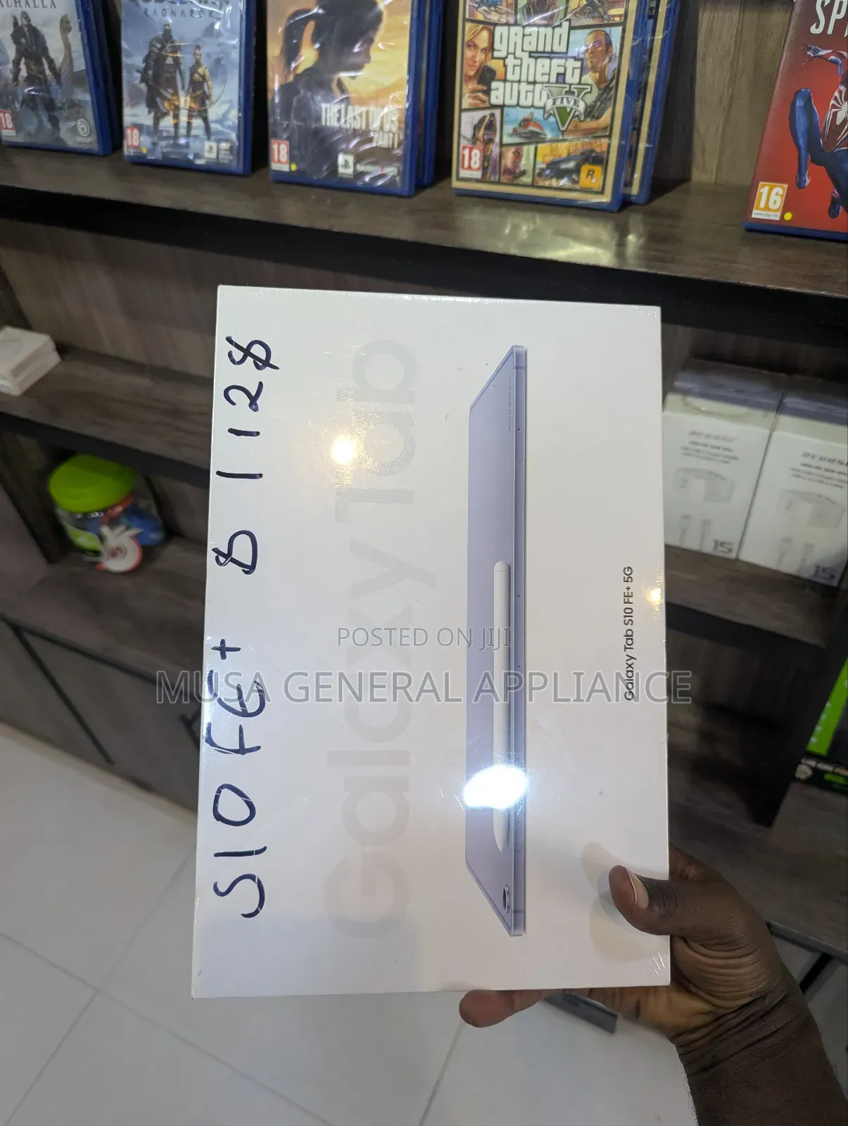 New Samsung Galaxy Tab S10 FE+ 128 GB Gray