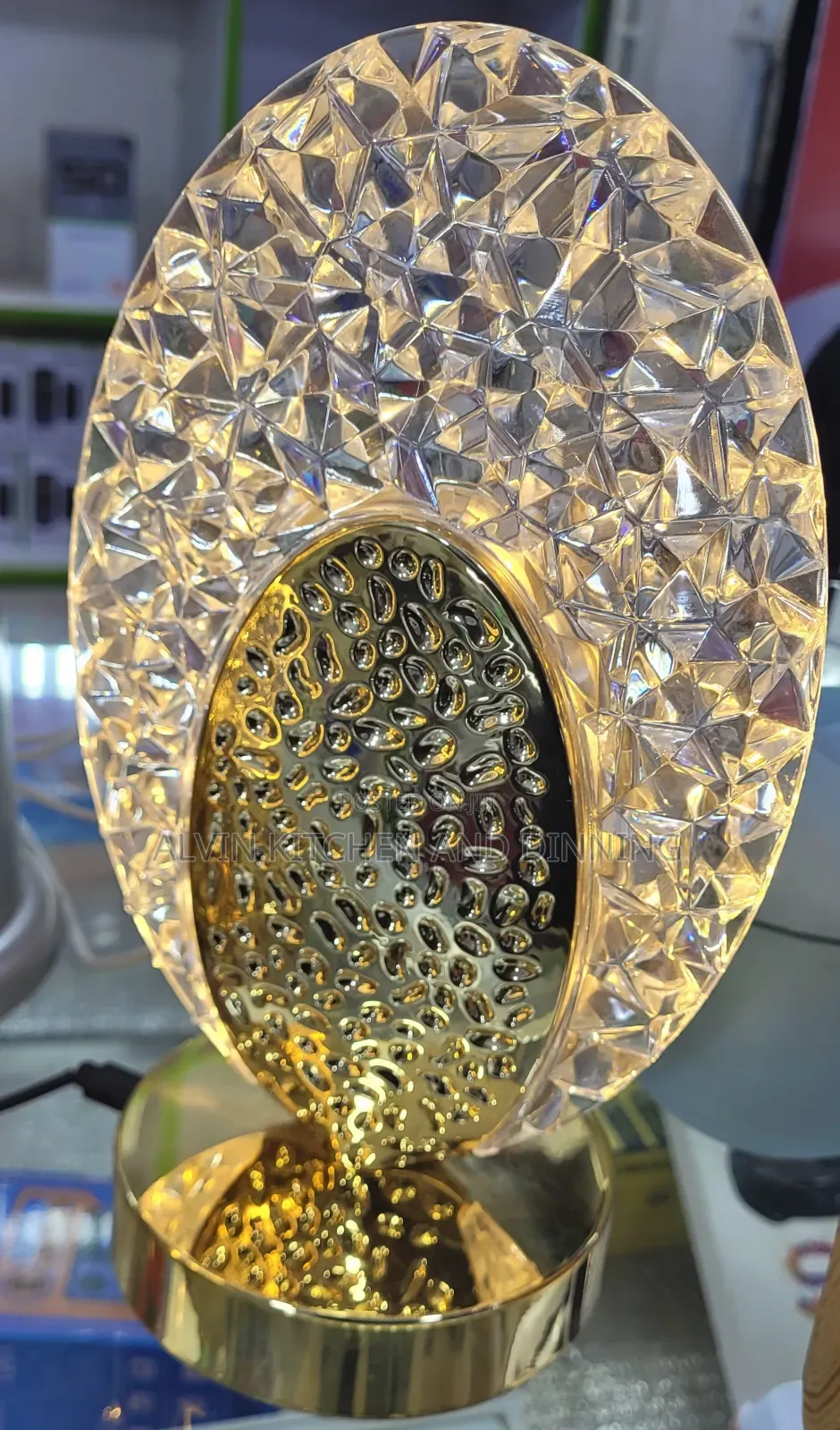 Crystal Touch Table Lamp