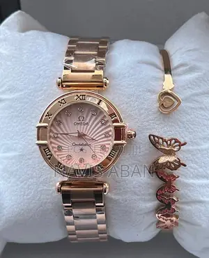Omega Lady’S Watch With Free Bangle