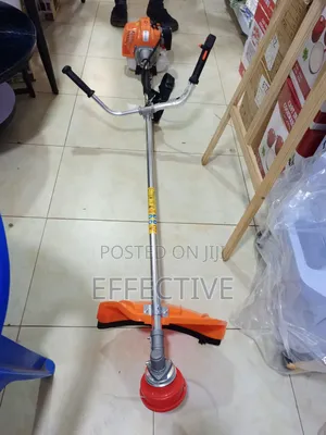 Gasoline-powered Brush Cutter.
