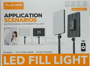 Plokama P11 Led Professional Photolight Studio Photography With Stand