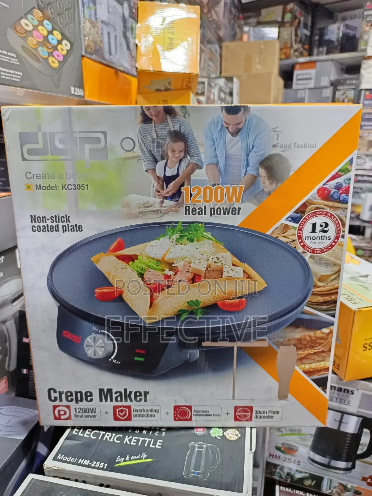 DSP Kc3051 Crepe Maker.