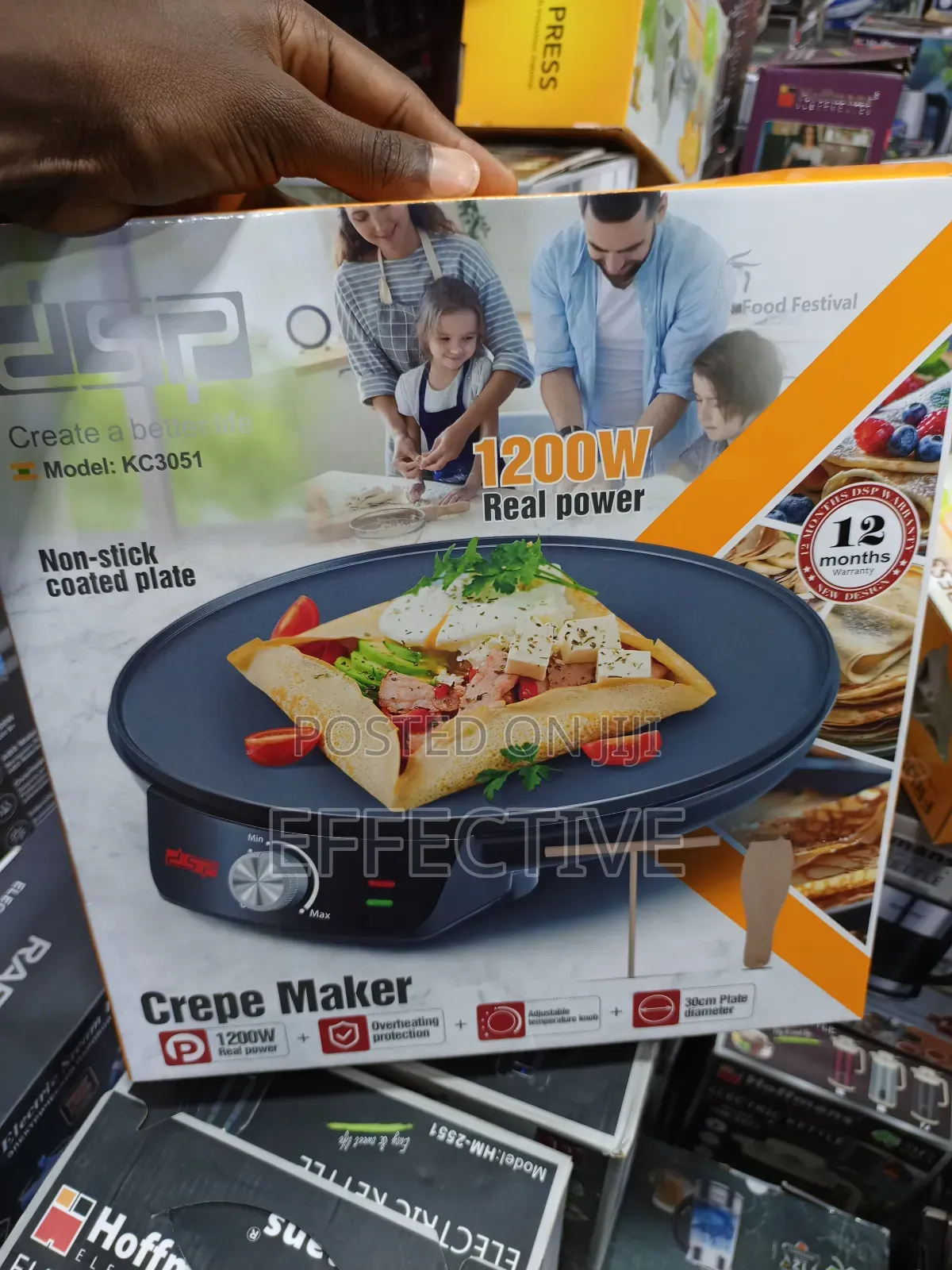 DSP Kc3051 Crepe Maker.