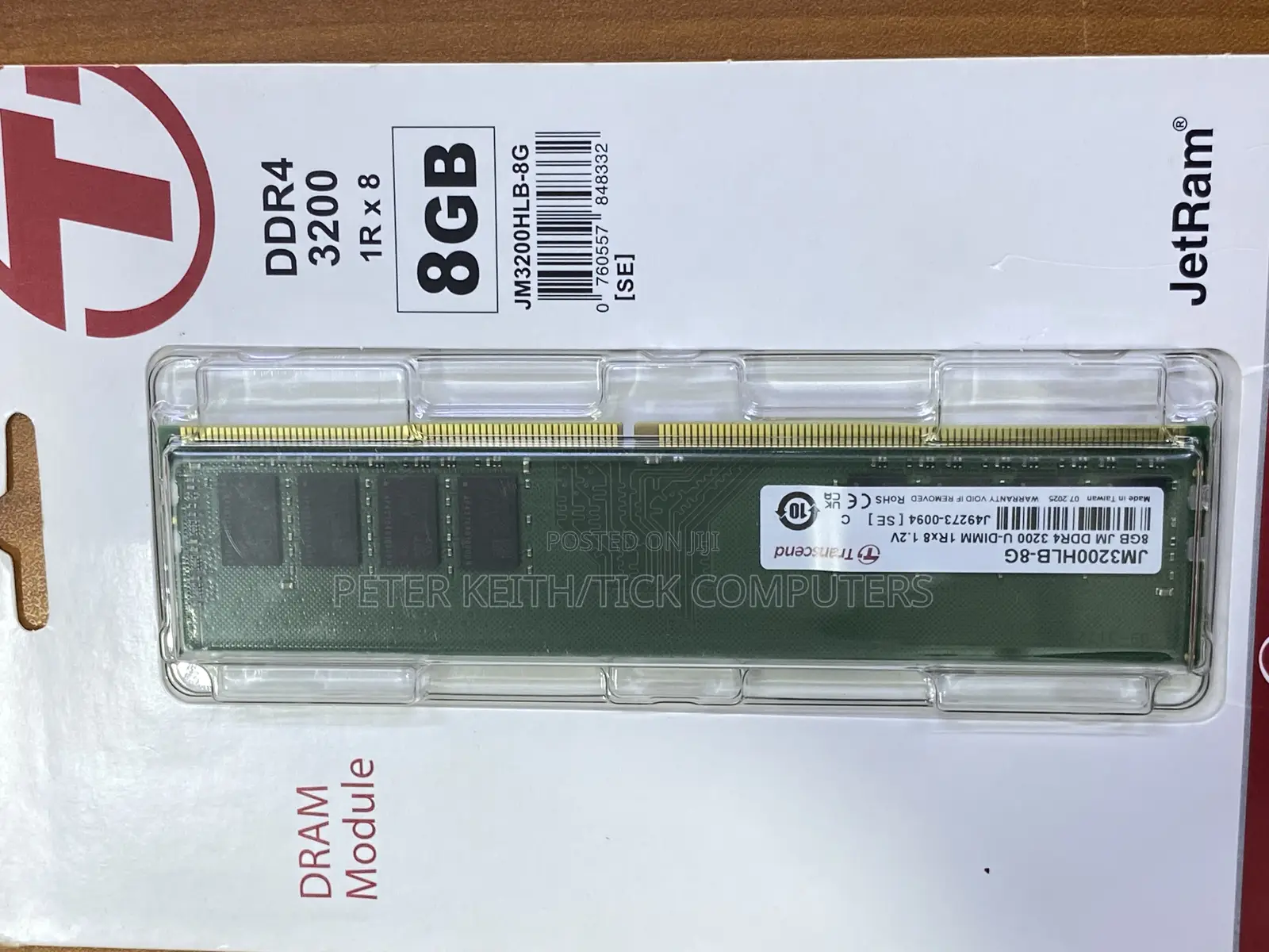 Brand New Highest Speed 8gb Ddr4 Memory for Desktops and Laptops