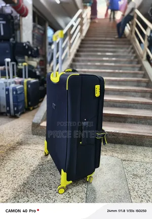 Coeur Cloth Suitcases. Small Size