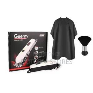 Geemy 3 in 1 , Hair Clipper and Trimmer, Brush , Hair Cutting Cape