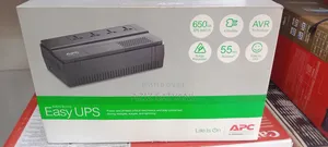 Apc Easy Ups 650va, Avr, 4 Universal Outlet-black