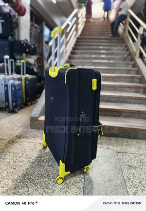 Classic Cloth Suitcases. Extra Large Size