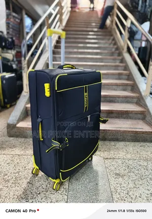 Classic Cloth Suitcases. Extra Large Size