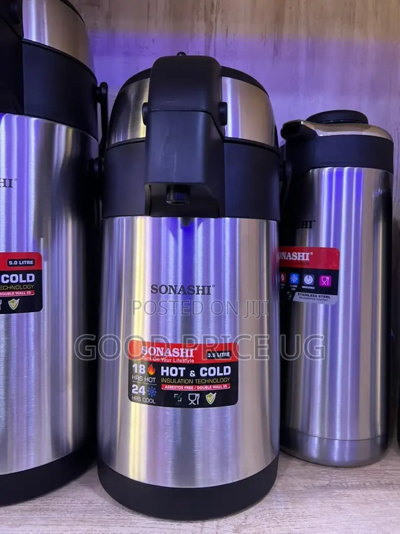 Sonashi 3.5l Hot Cold Airpot Flask (Model SVF-3500)
