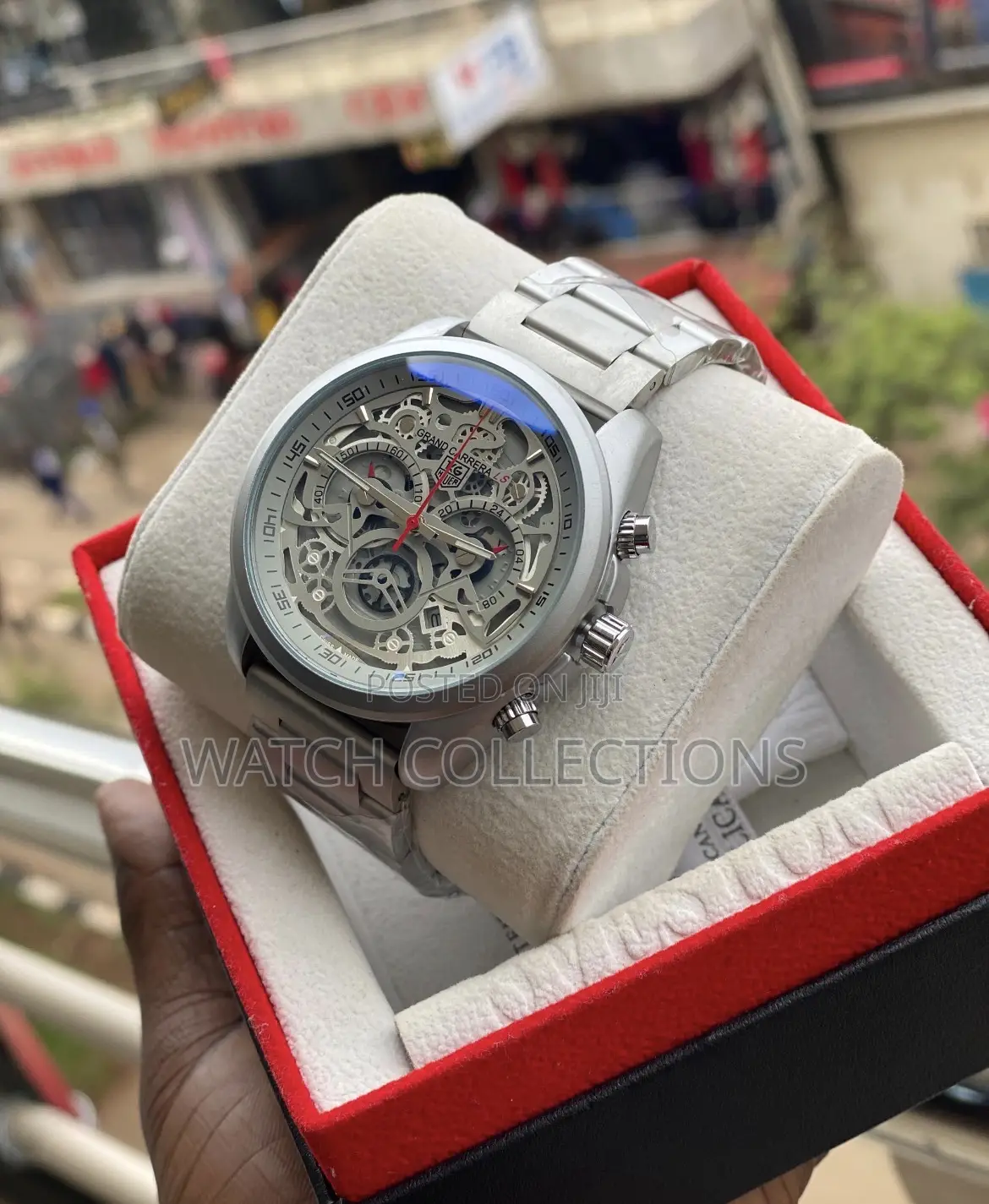 Grand Carrera Cr7 Silver Mens Watch