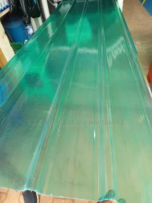 Transparent Ironsheets Green Fiber 3x10 Feet