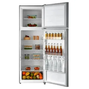 Midea Fridge Double Door 333l Top Freezer Energy Saving