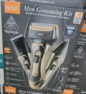 3in1 Men's Grooming Shaver Kit