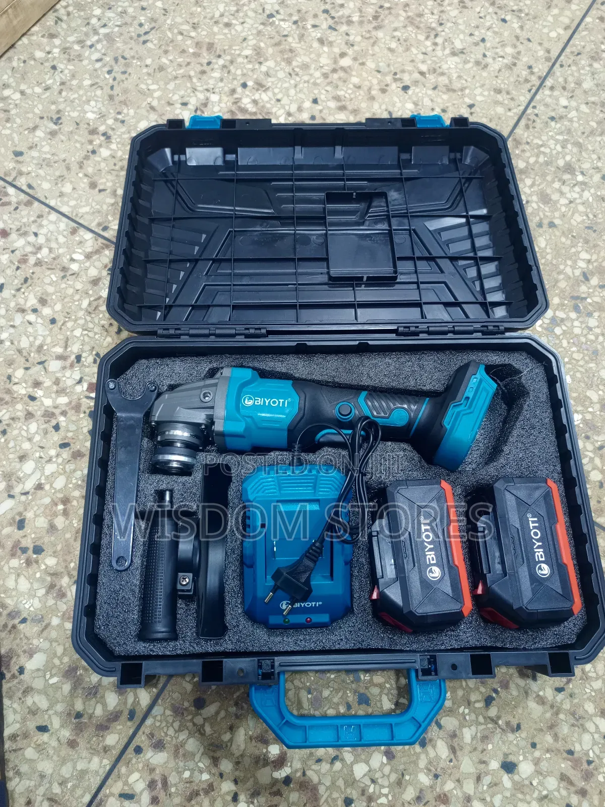 Biyoti Cordless Angle Grinder Set