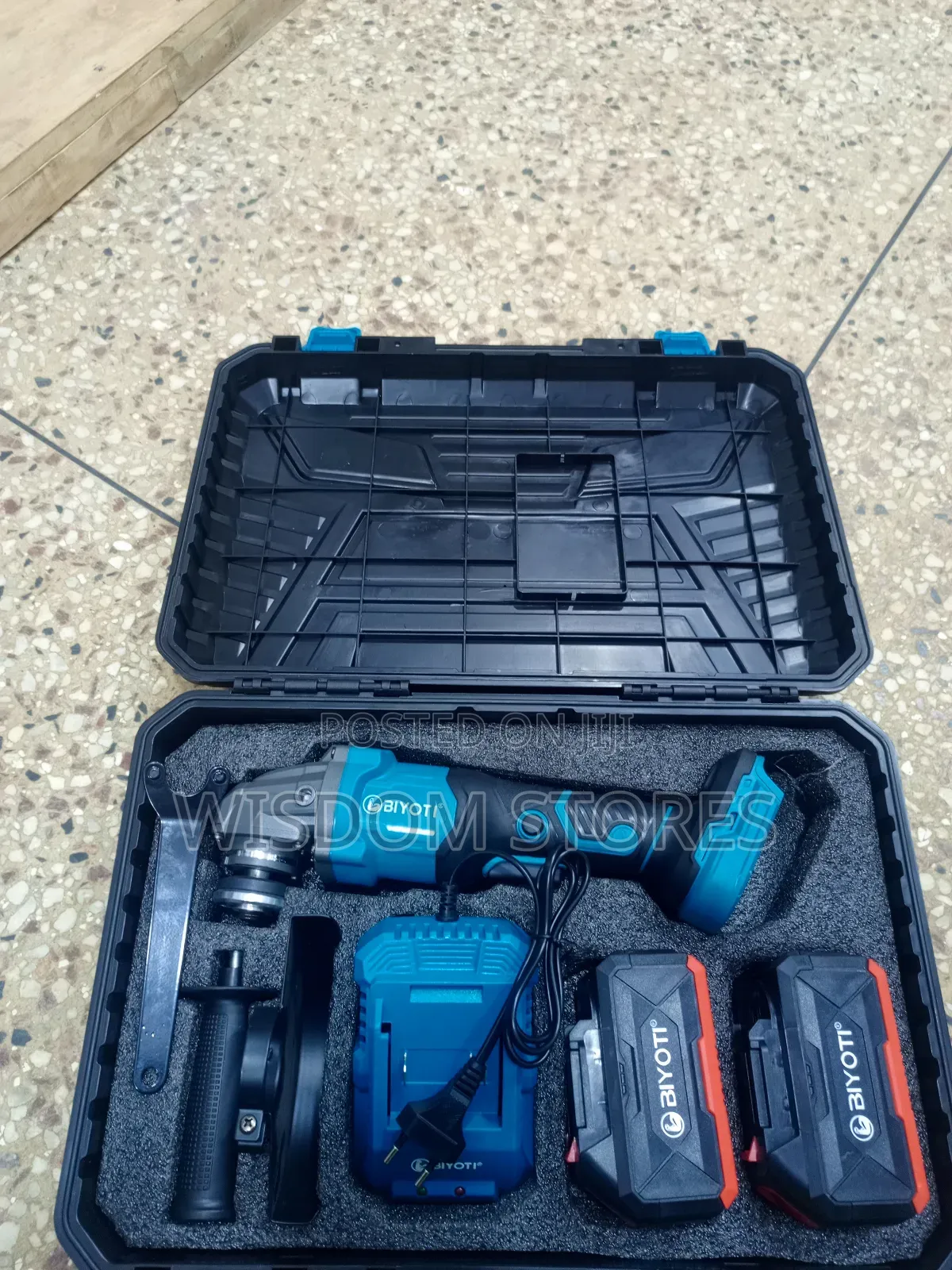 Biyoti Cordless Angle Grinder Set