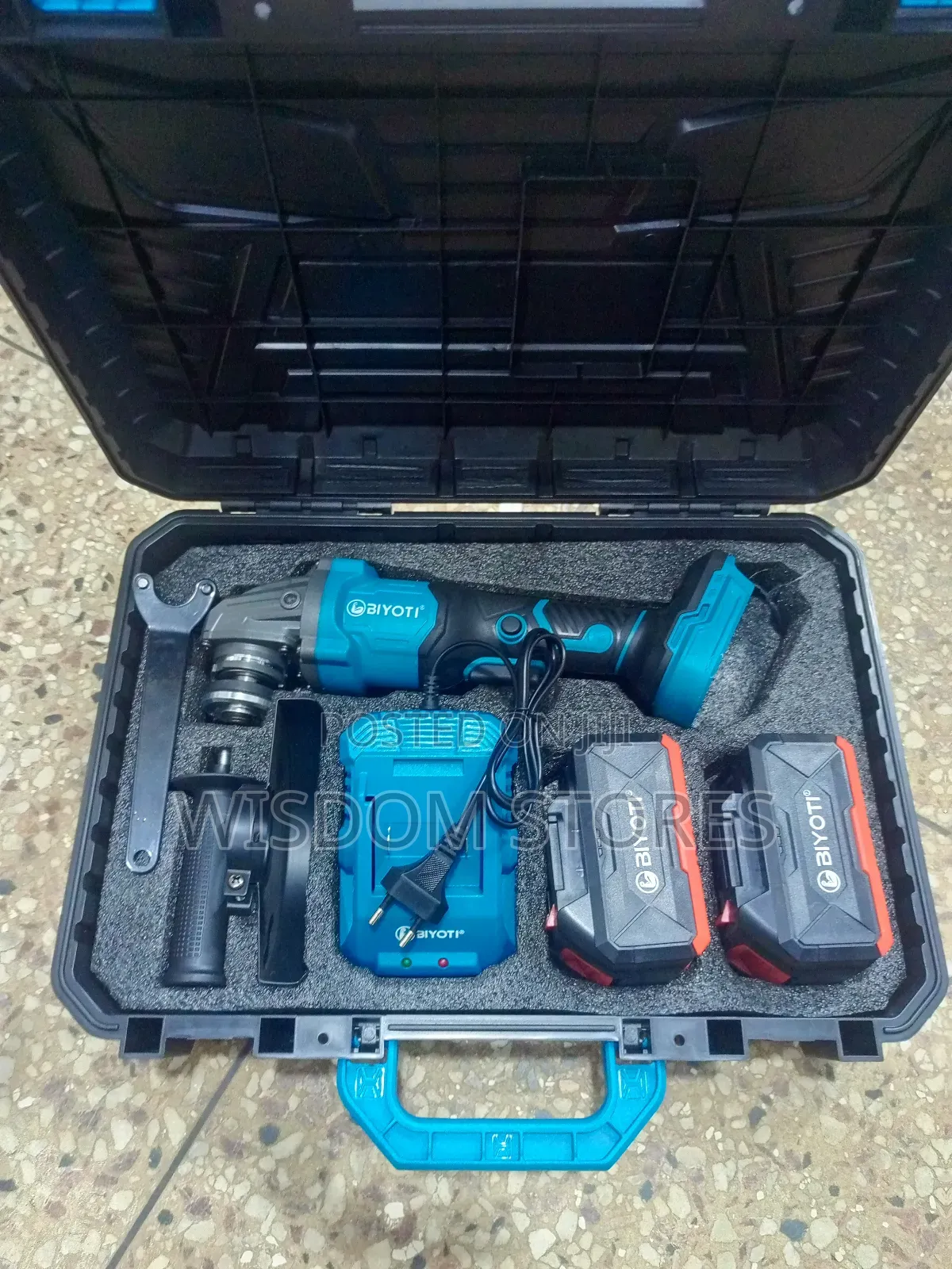 Biyoti Cordless Angle Grinder Set