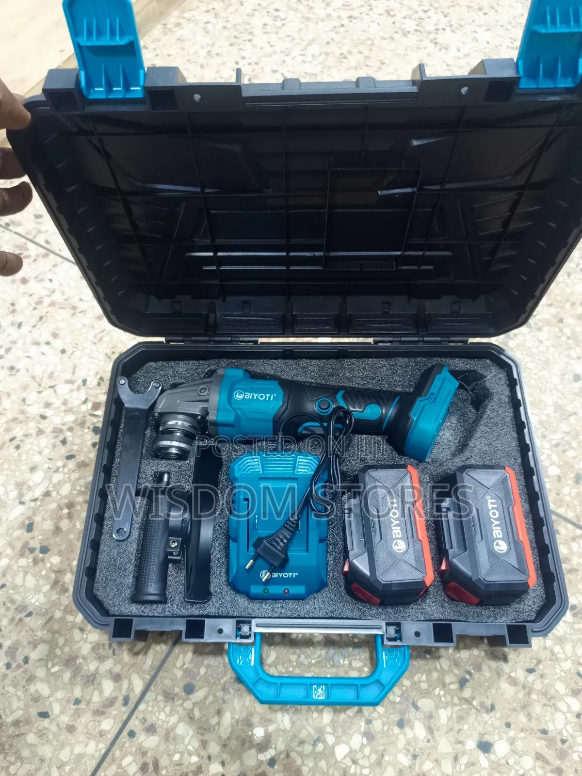 Biyoti Cordless Angle Grinder Set