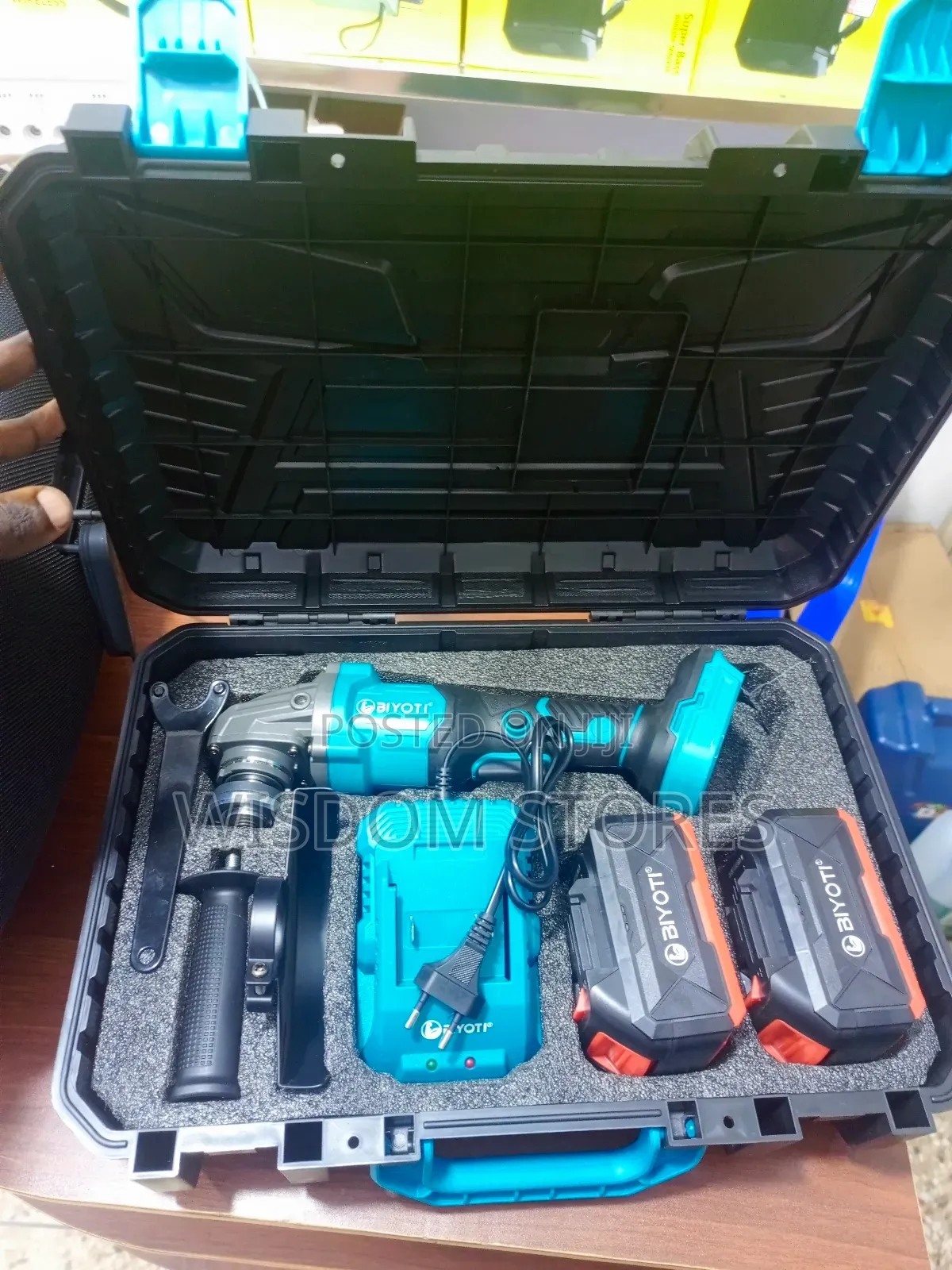 Biyoti Cordless Angle Grinder Set