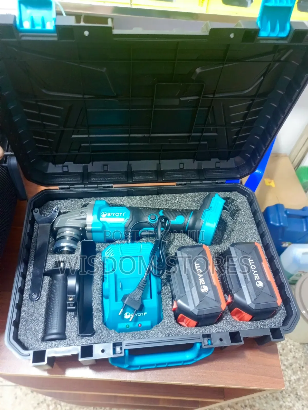Biyoti Cordless Angle Grinder Set