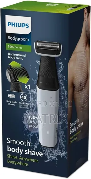Bodygroom Series 3000 Waterproof Crotch and Body Trimmer Smoother
